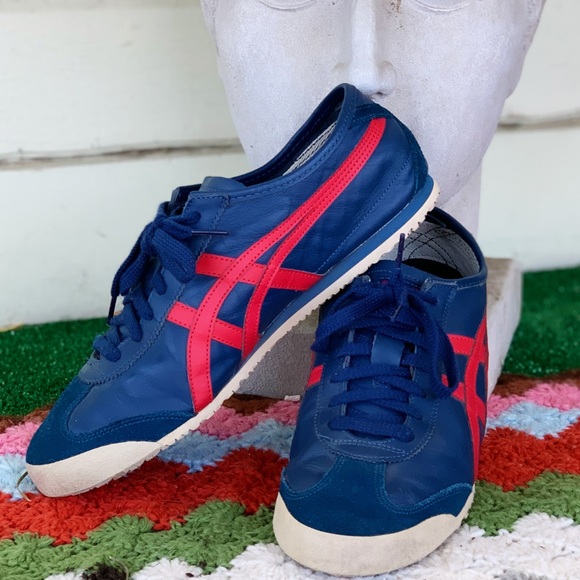 onitsuka tiger navy red